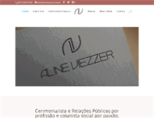 Tablet Screenshot of alineviezzer.com.br